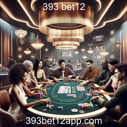 Experimente a Emoção do Poker Room na 393 bet12
